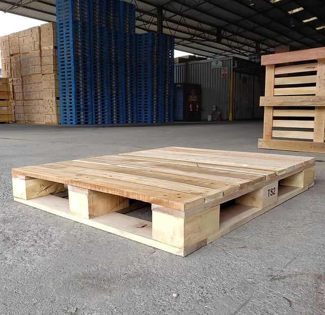 Wooden Pallets view 2